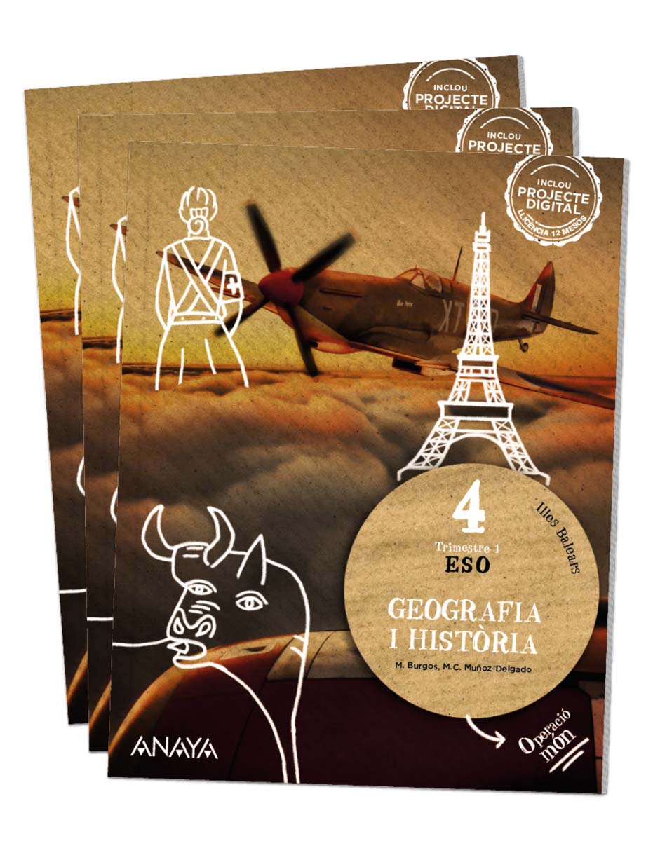 GEOGRAFIA I HISTÒRIA 4. (Tapa blanda) 1