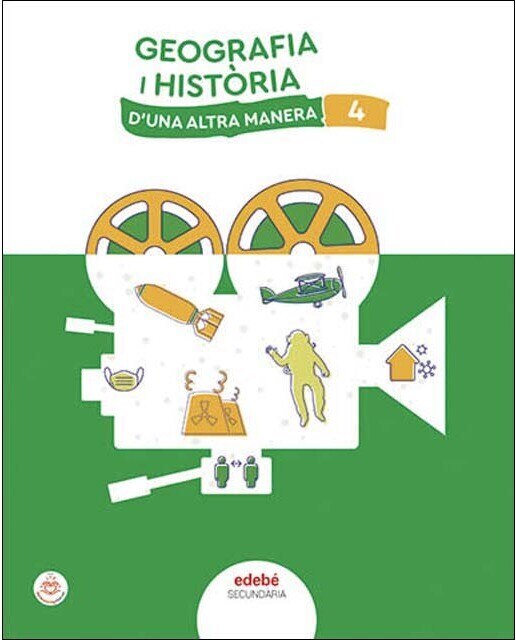 Portada de GEOGRAFIA I HISTÒRIA 4 (Tapa blanda).