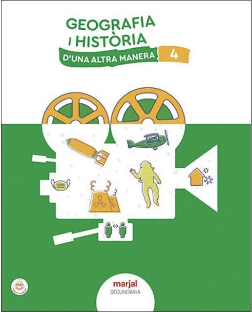 Portada de GEOGRAFIA I HISTÒRIA 4 (Tapa blanda).