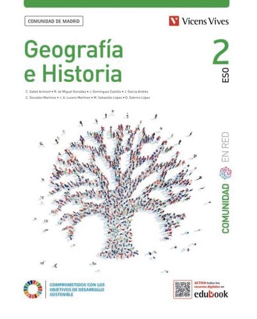 Geografía e Historia 2 + Separata. Comunidad de Madrid