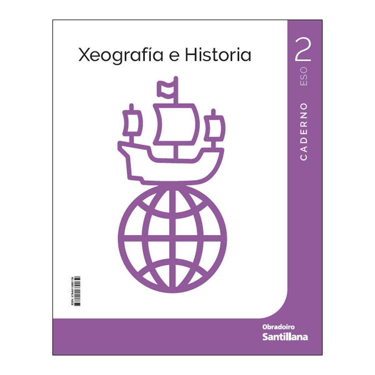 Portada de XEOGRAFIA E HISTORIA 2 ESO CM OBRADOIRO (Tapa blanda).