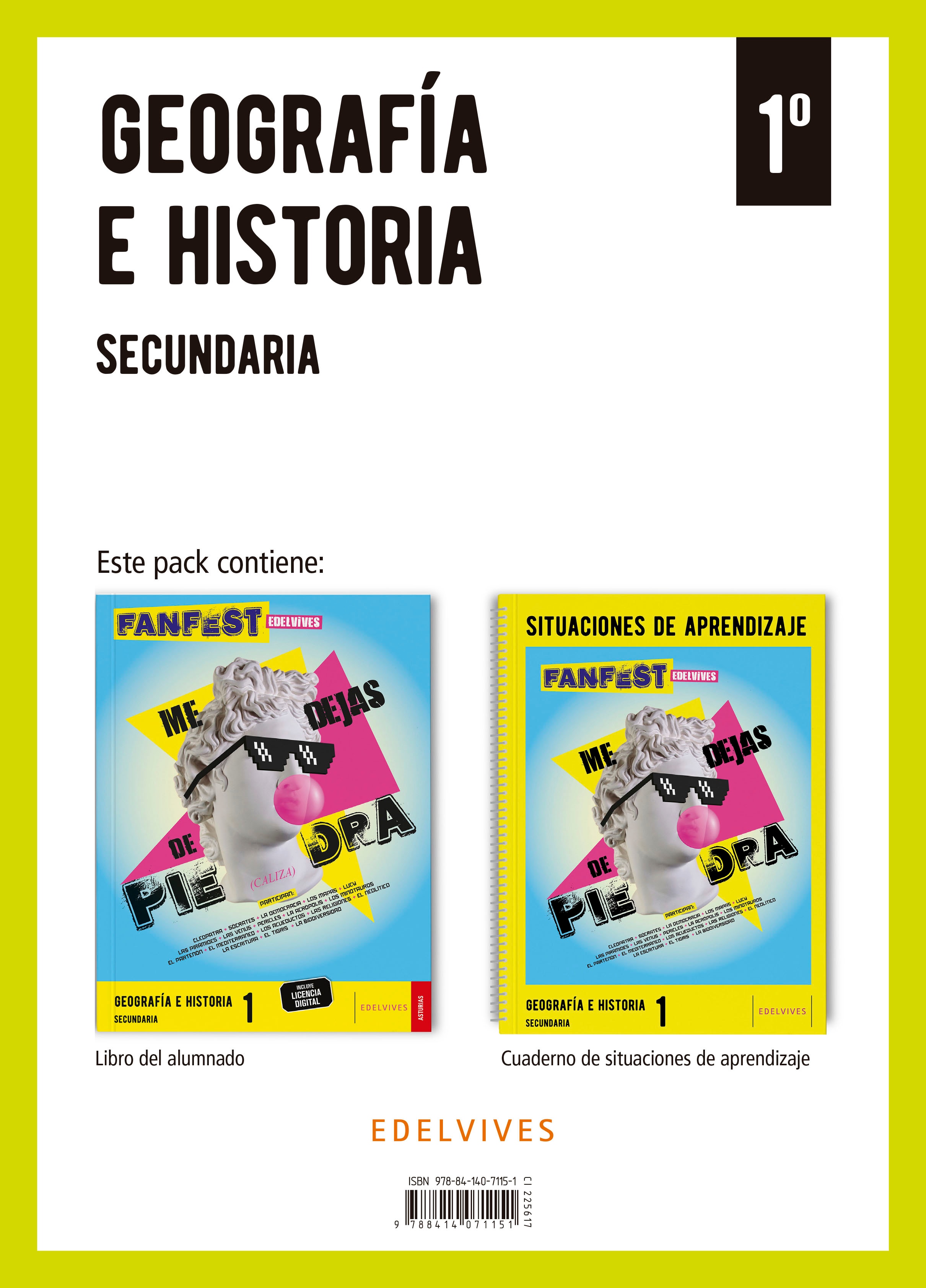 GEOGRAFÍA E HISTORIA 1.º ESO + CDNO. SI