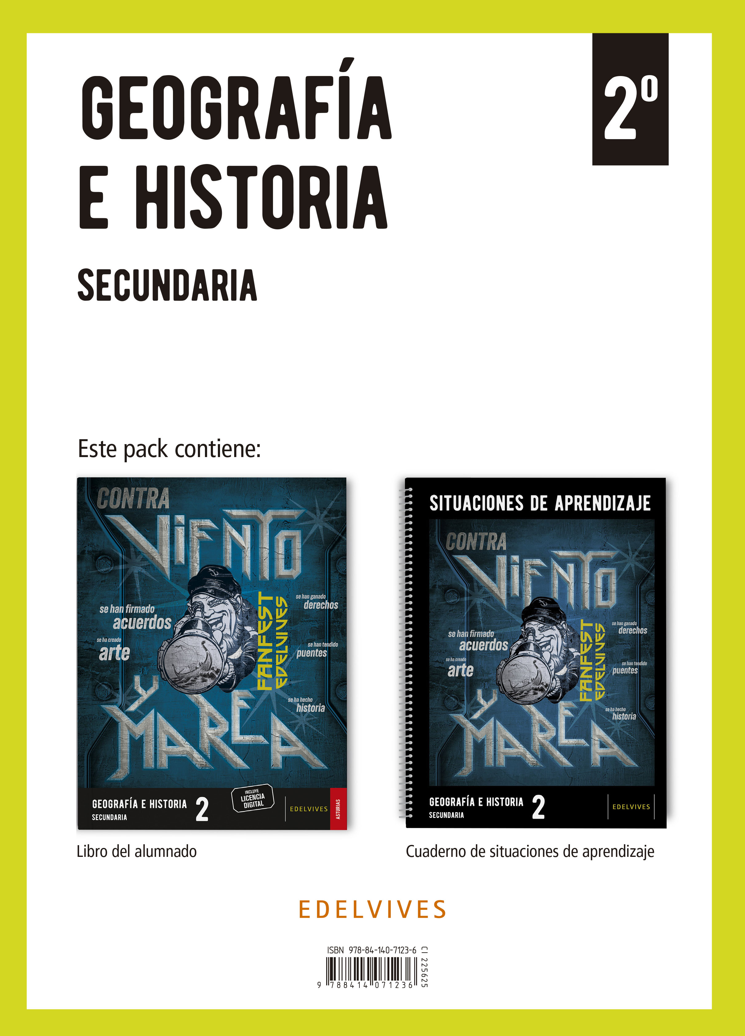 GEOGRAFÍA E HISTORIA 2.º ESO + CDNO. SIT