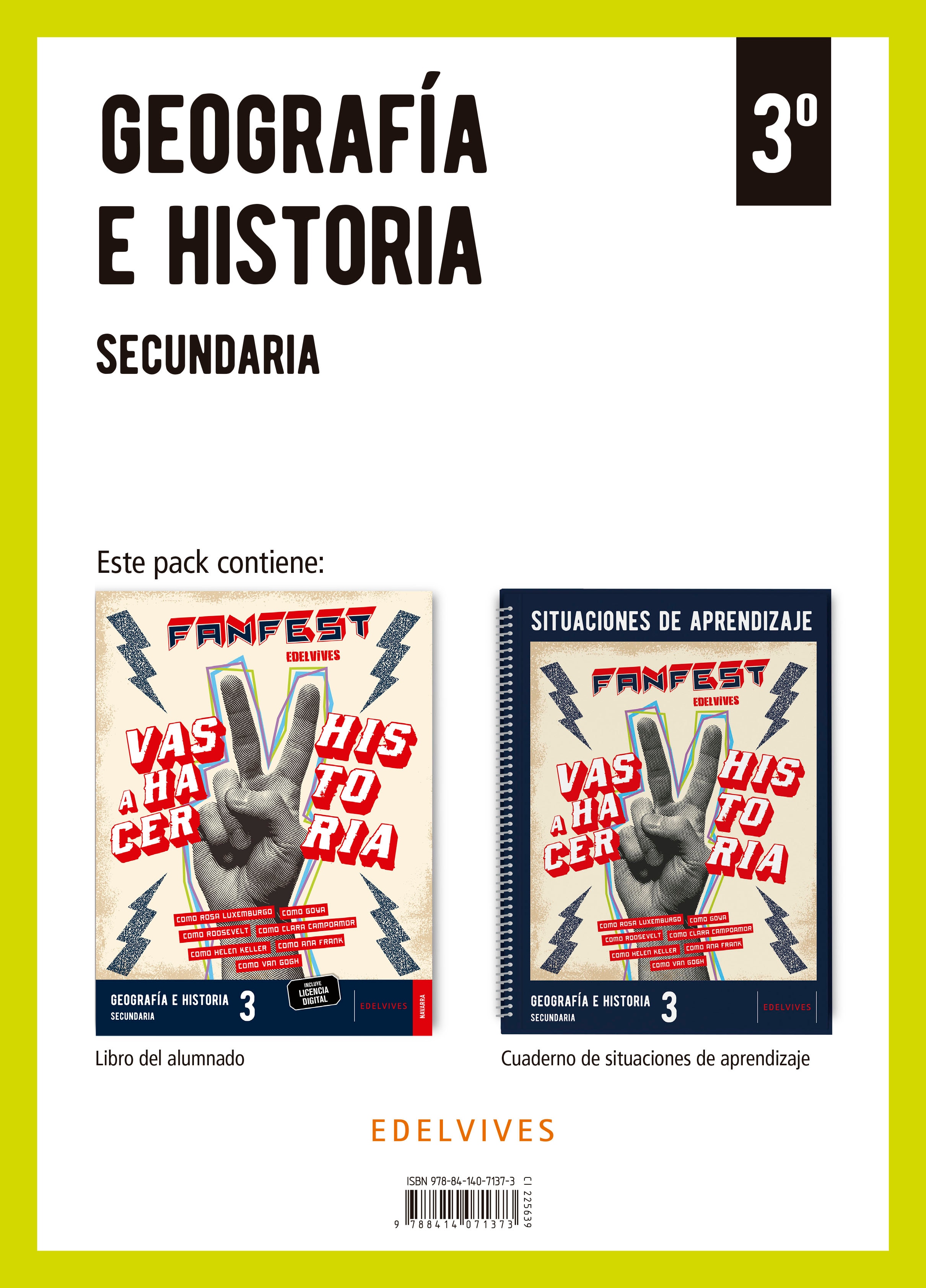 GEOGRAFÍA E HISTORIA 3.º ESO + CDNO. SIT (Tapa blanda) 1