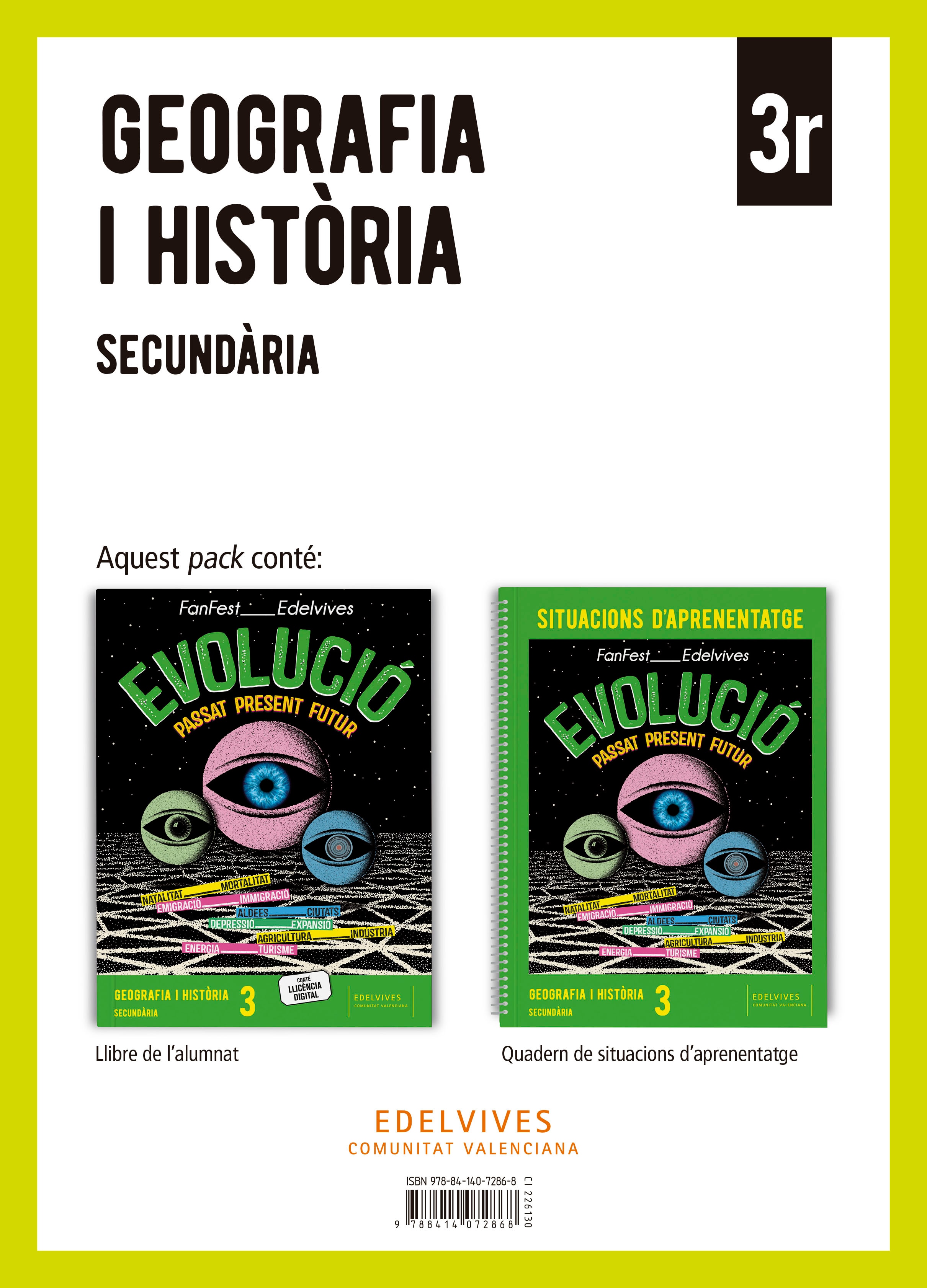 GEOGRAFIA I HISTÒRIA 3R ESO + QUADERN CV