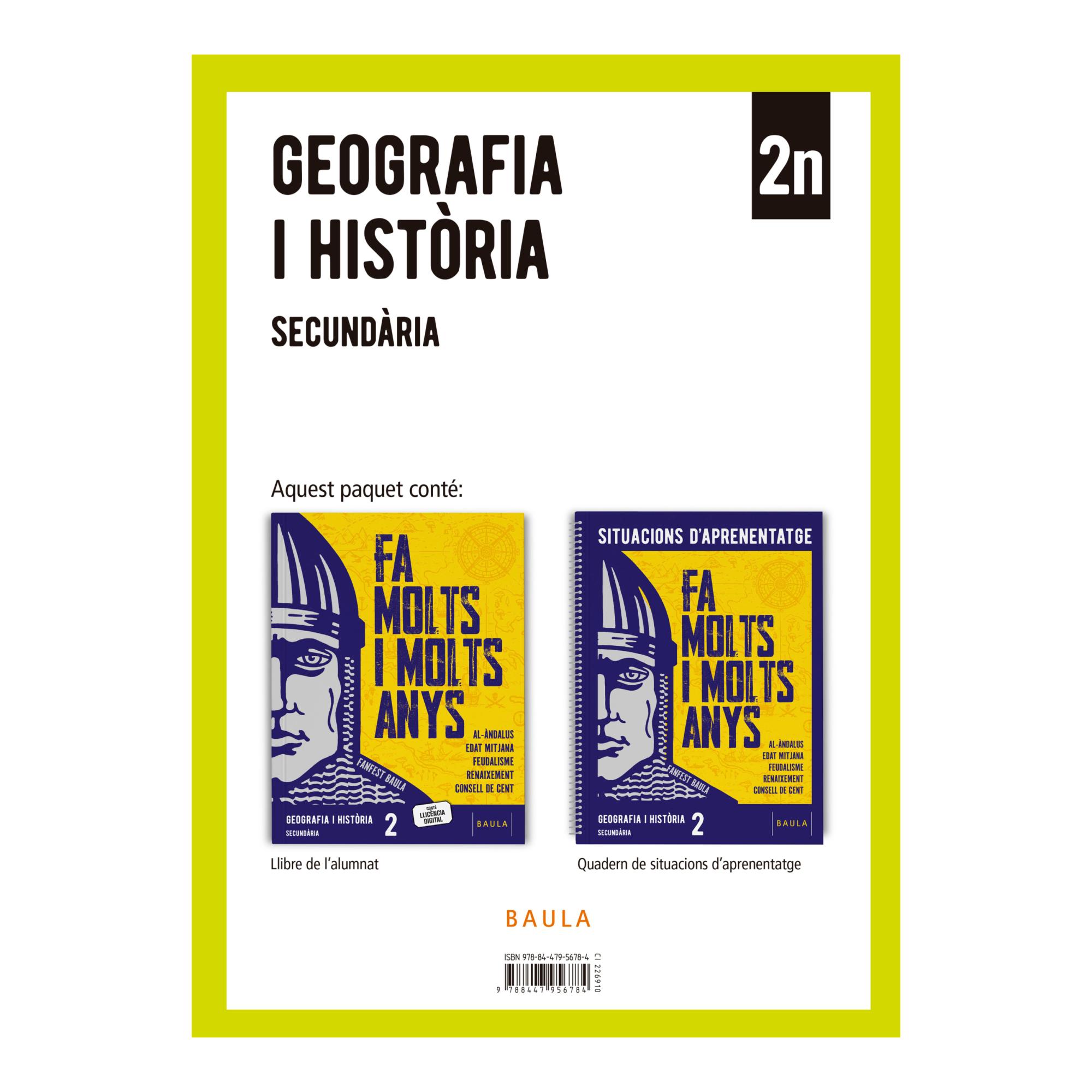 CIÈNCIES SOCIALS: GEOGRAFIA I HISTÒRIA 2 (Tapa blanda) 1
