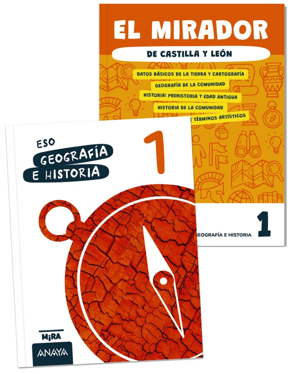 GEOGRAFÍA E HISTORIA 1 + EL MIRADOR DE C (Tapa blanda) 1