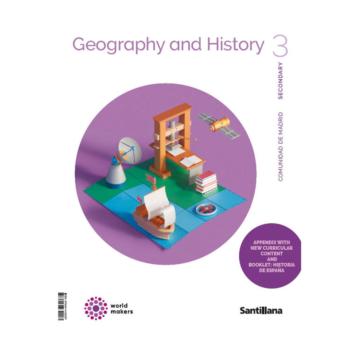 3ESO GEOGRAPHY &amp; HISTORY MAD WM ED26