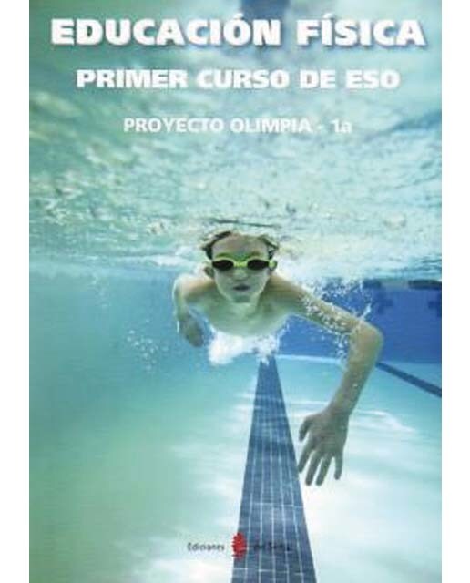 Portada de Olimpia-1a. Educación física. Primer curso de ESO. Libro (Tapa blanda).