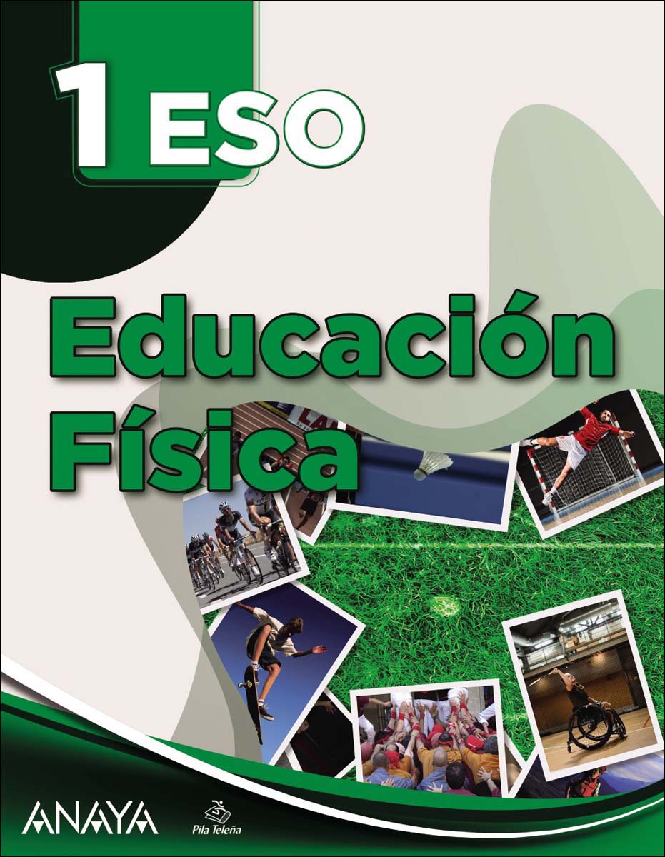 Portada de Educación Física 1. (Tapa blanda).