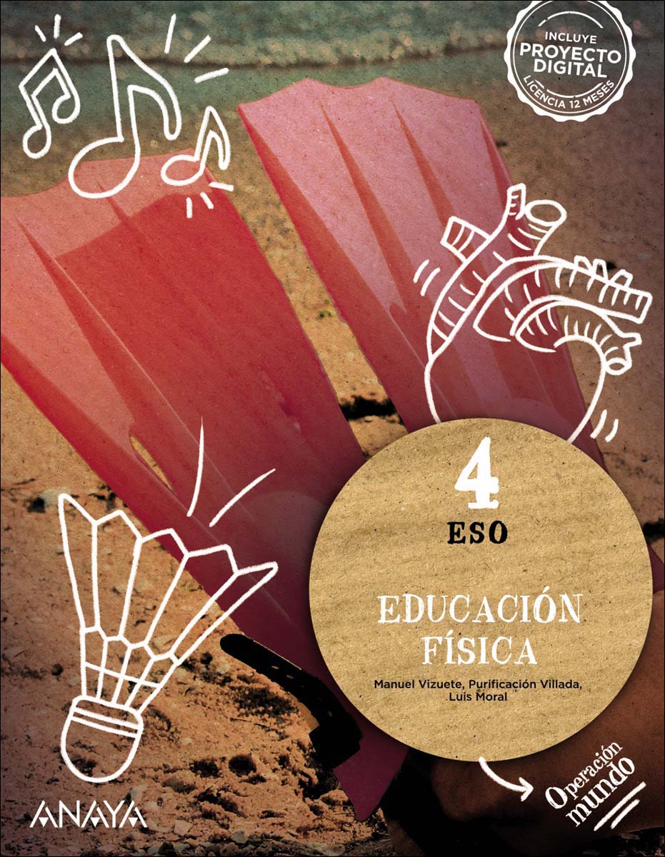 Portada de Educación Física 4 (Tapa blanda).