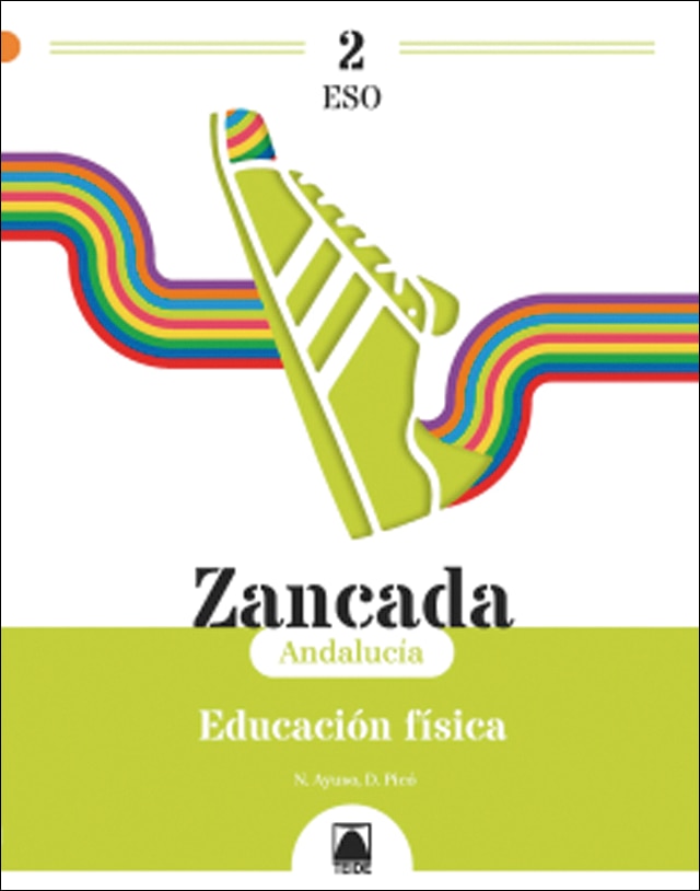 Portada de Zancada 2. Educación física 2 ESO (Andalucía) (CUADERNO DE VACACIONES)