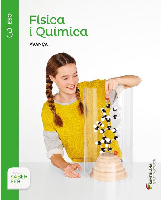 Portada de FISICA I QUIMICA AVANÇA 3 ESO SABER FER (Tapa blanda).