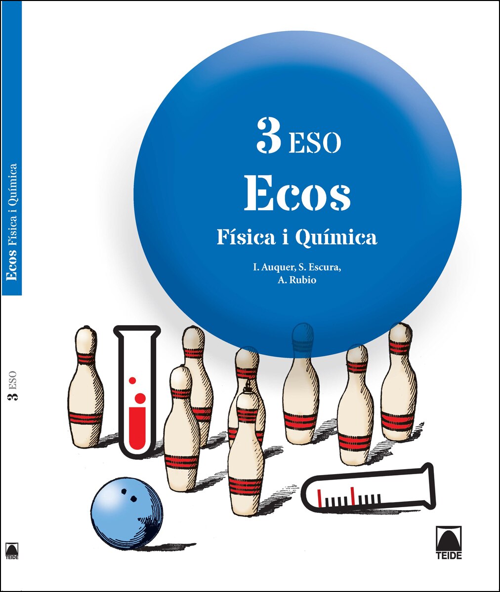 Portada de Ecos. Física i Química 3r ESO (Tapa blanda).