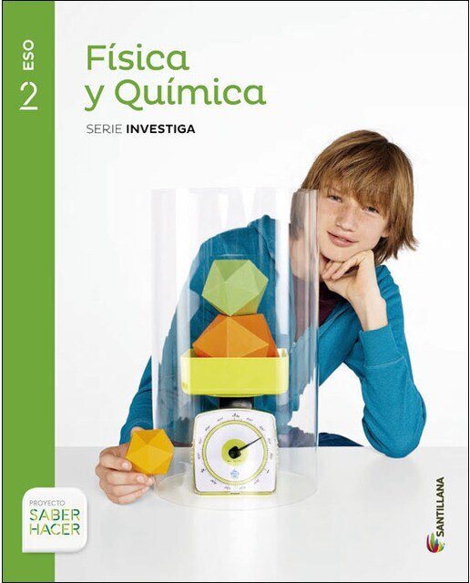 Portada de FISICA Y QUIMICA SERIE INVESTIGA 2 ESO SABER HACER (Tapa blanda).