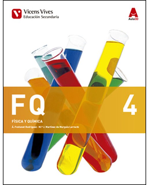 Fq 4 (fisica y quimica) eso aula 3d (Tapa blanda) 1