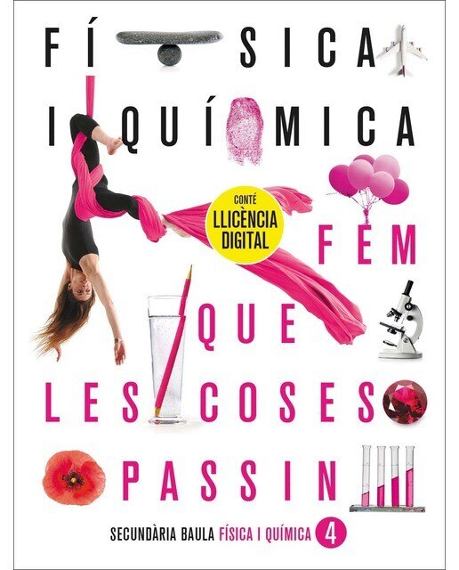 Portada de Física i Quimica 4t d'ESO LA FQLCP (Edició 2022) (Tapa blanda).