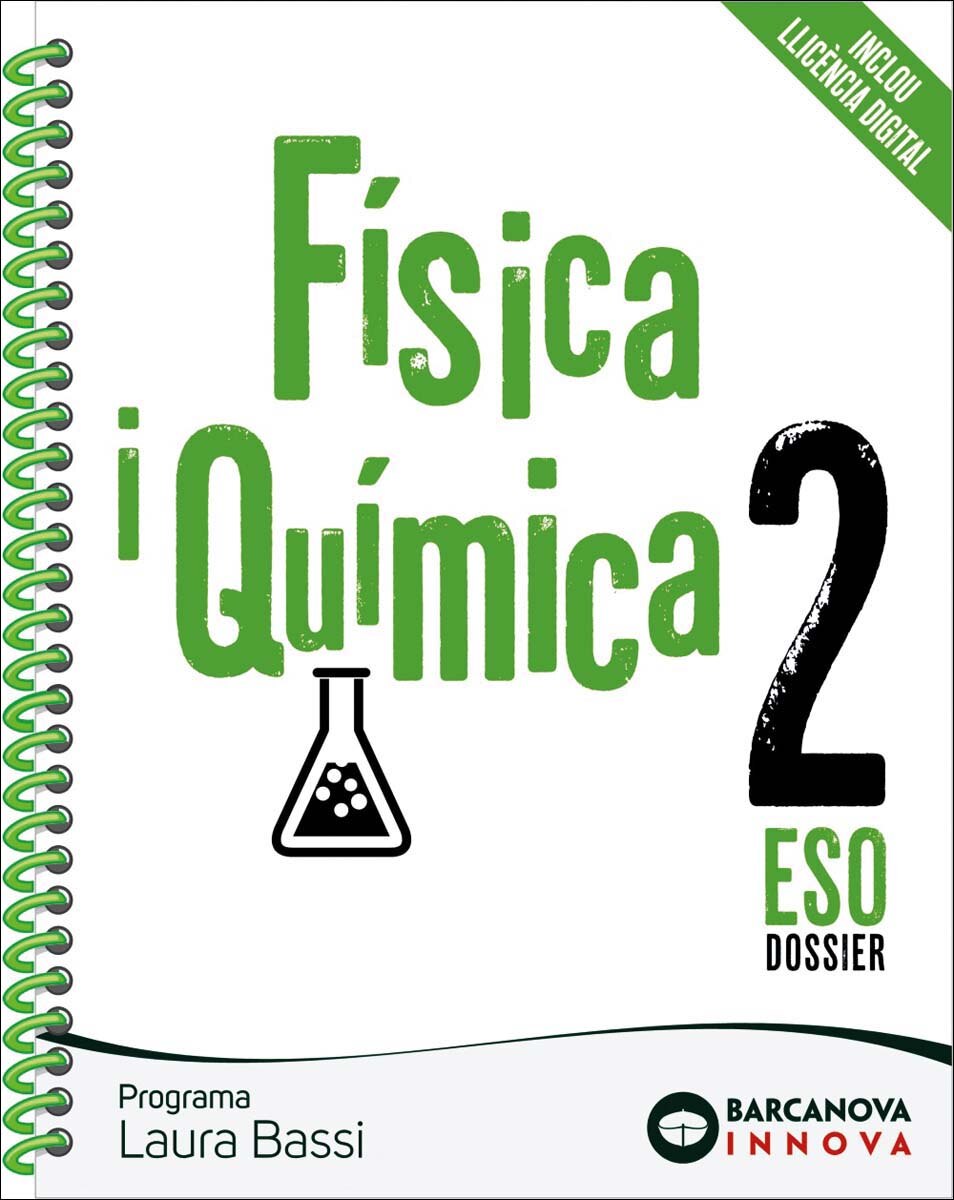 Portada de Laura Bassi 2 ESO. Física i química.