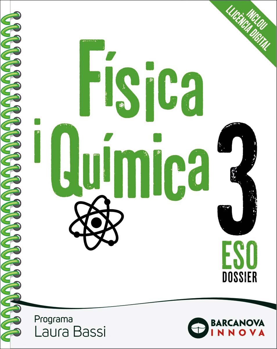 Portada de Laura Bassi 3 ESO. Física i química.