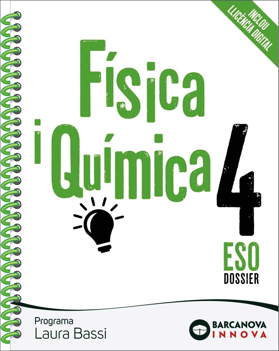 Portada de Laura Bassi 4 ESO. Física i química.