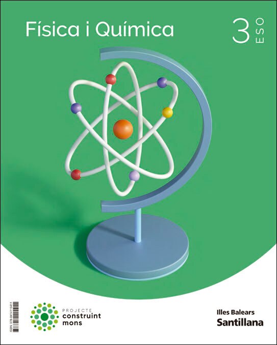 Portada de FISICA Y QUIMICA 3 ESO CONTRUINT MONS (Tapa blanda).