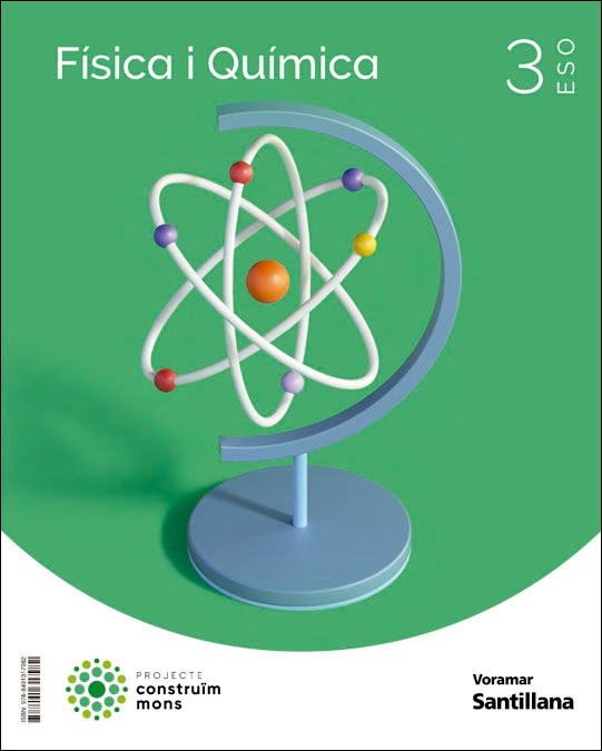 Portada de FISICA I QUIMICA 3 ESO CONSTRUIM MONS (Tapa blanda).