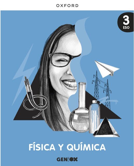 Portada de Física y Química 3º ESO. Libro del estudiante. GENiOX (Galicia)