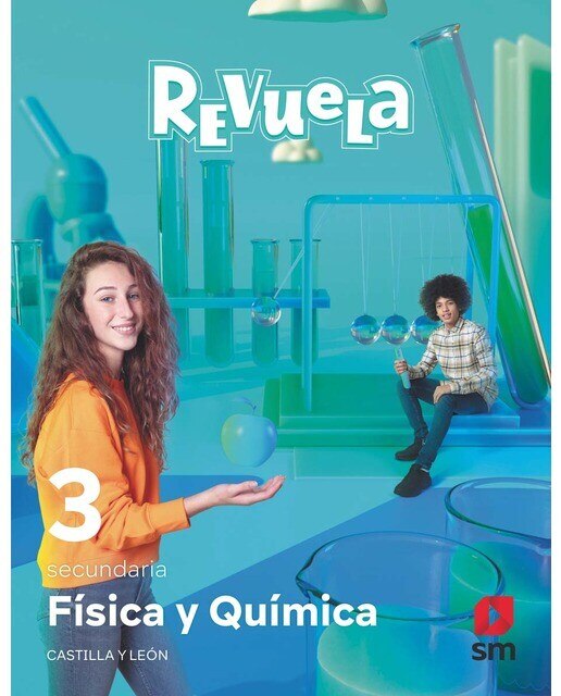 Portada de Física y Química. 3 Secundaria. Revuela. Castilla y León (Tapa blanda).