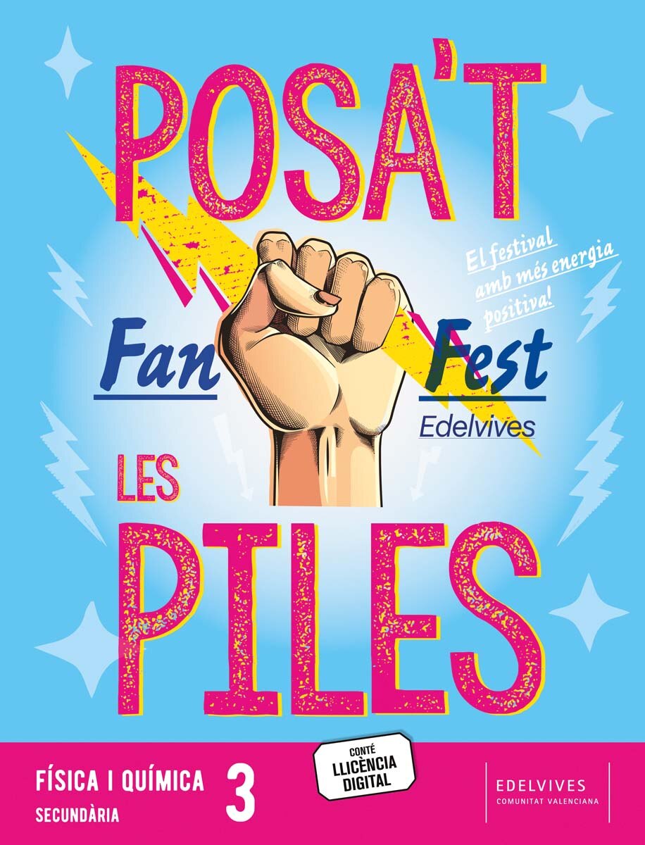 Portada de Projecte: FanFest - Física i Química 3 ESO (Tapa blanda).