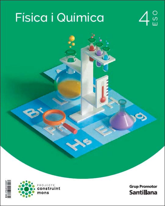 Portada de FISICA I QUIMICA 4 SEC CONSTRUINT MONS (Tapa blanda).