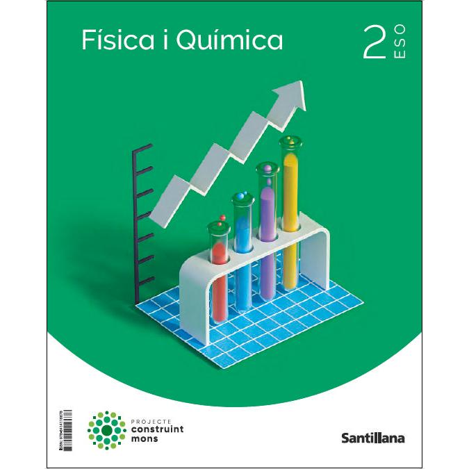 Portada de FISICA I QUIMICA 2 ESO CONSTRUINT MONS (Tapa blanda).
