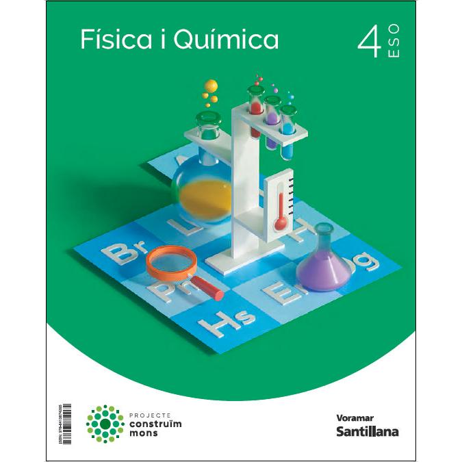 Portada de FISICA I QUIMICA 4 ESO CONTRUIM MONS (Tapa blanda).