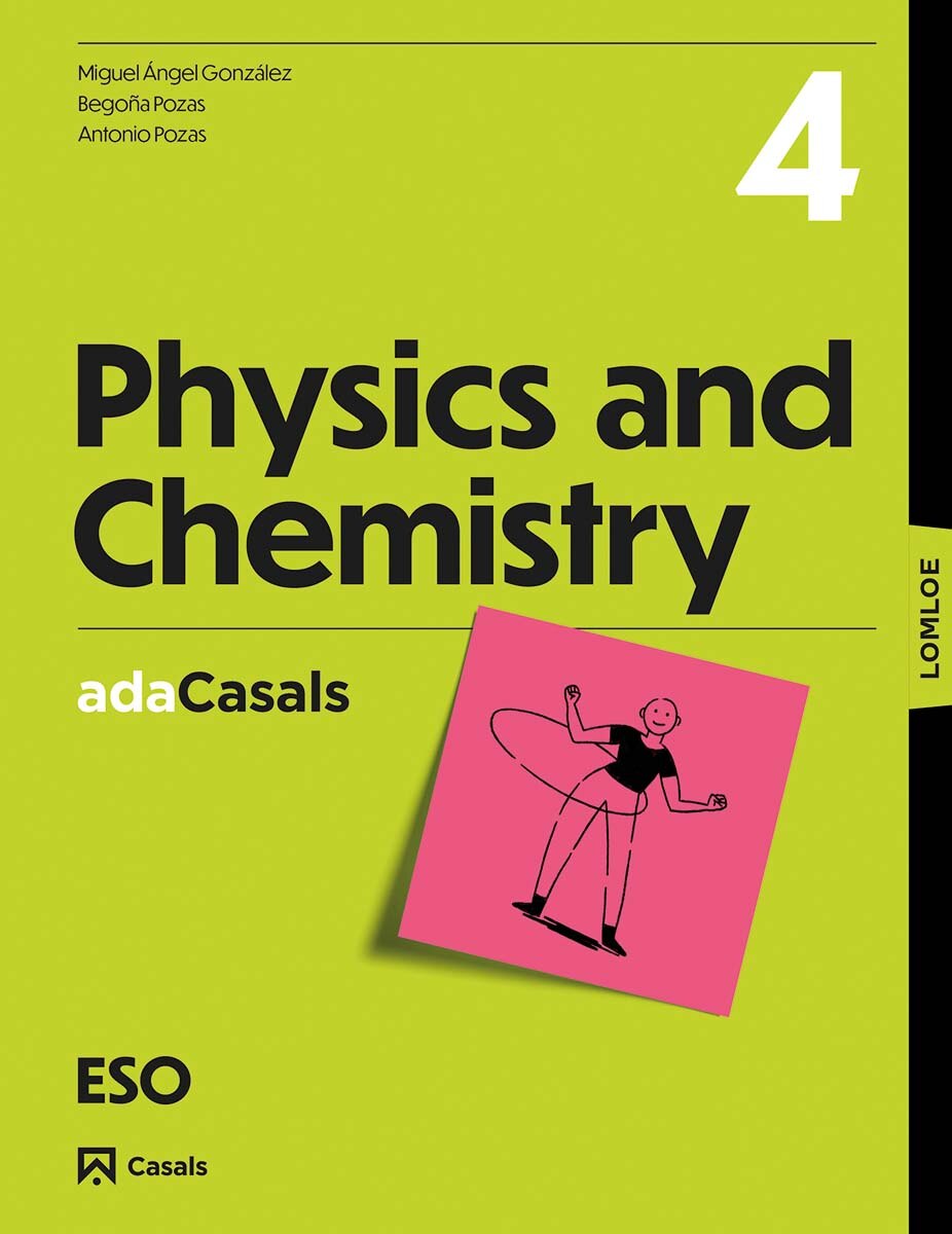 Portada de Workbook Physics and Chemistry 4 ESO ADA LOMLOE.