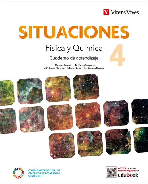 Portada de Situaciones 4. Física y Química. Cuaderno de aprendizaje (Tapa blanda).