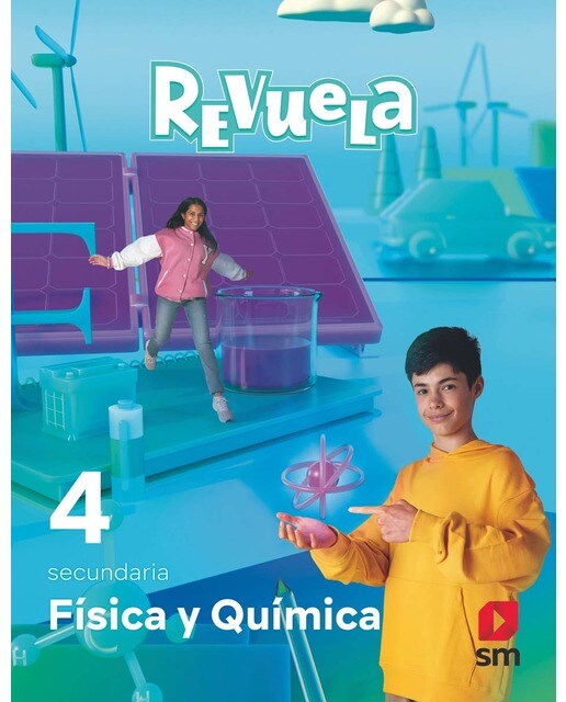 Imagen 0 de Física y Química. 4 Secundaria. Revuela  (Tapa blanda)