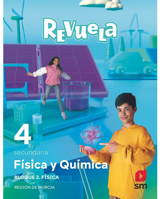 Imagen 0 de Física y Química. 4 Secundaria. Bloques. Revuela. Región de Murcia  (Tapa blanda)