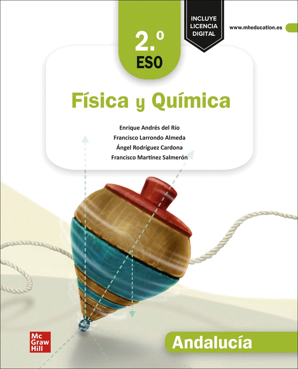 Portada de Física y Química 2.º ESO. Andalucía
