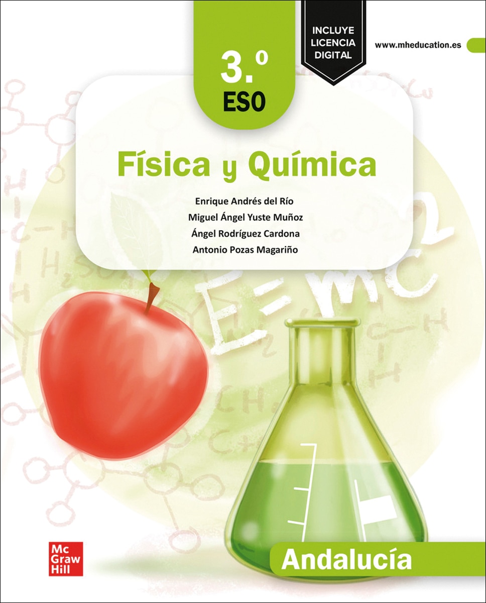 Portada de Física y Química 3.º ESO. Andalucía (Tapa blanda).