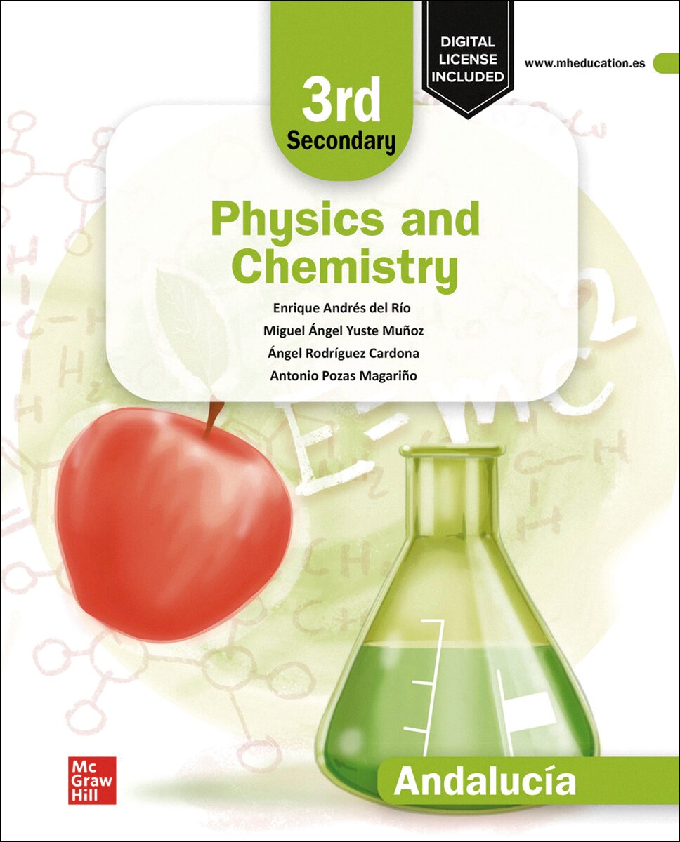 Portada de Physics and Chemistry Secondary 3. Andalusia.