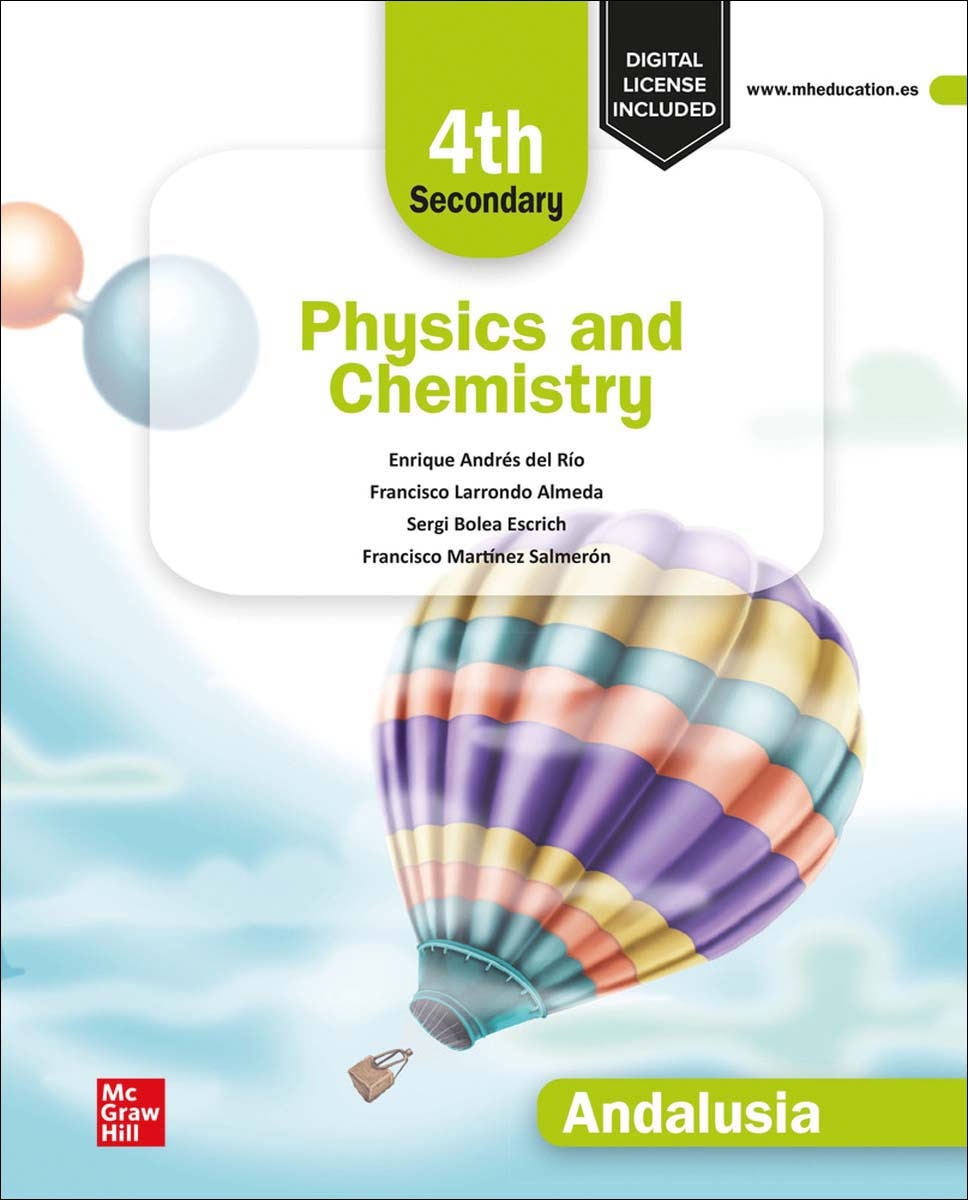 Portada de Physics and Chemistry. Secondary 4. Andalusia
