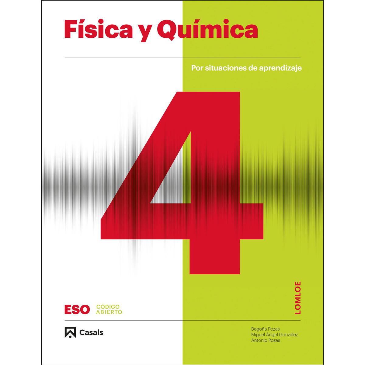 Portada de Física y Química 4 ESO LOMLOE ANDALUCÍA