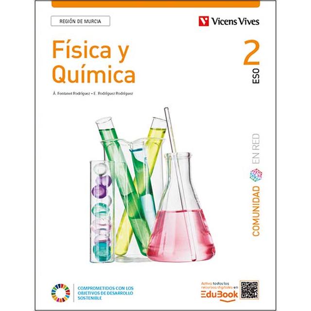 Portada de Física y Química 2. Región de Murcia. (Comunidad en Red)