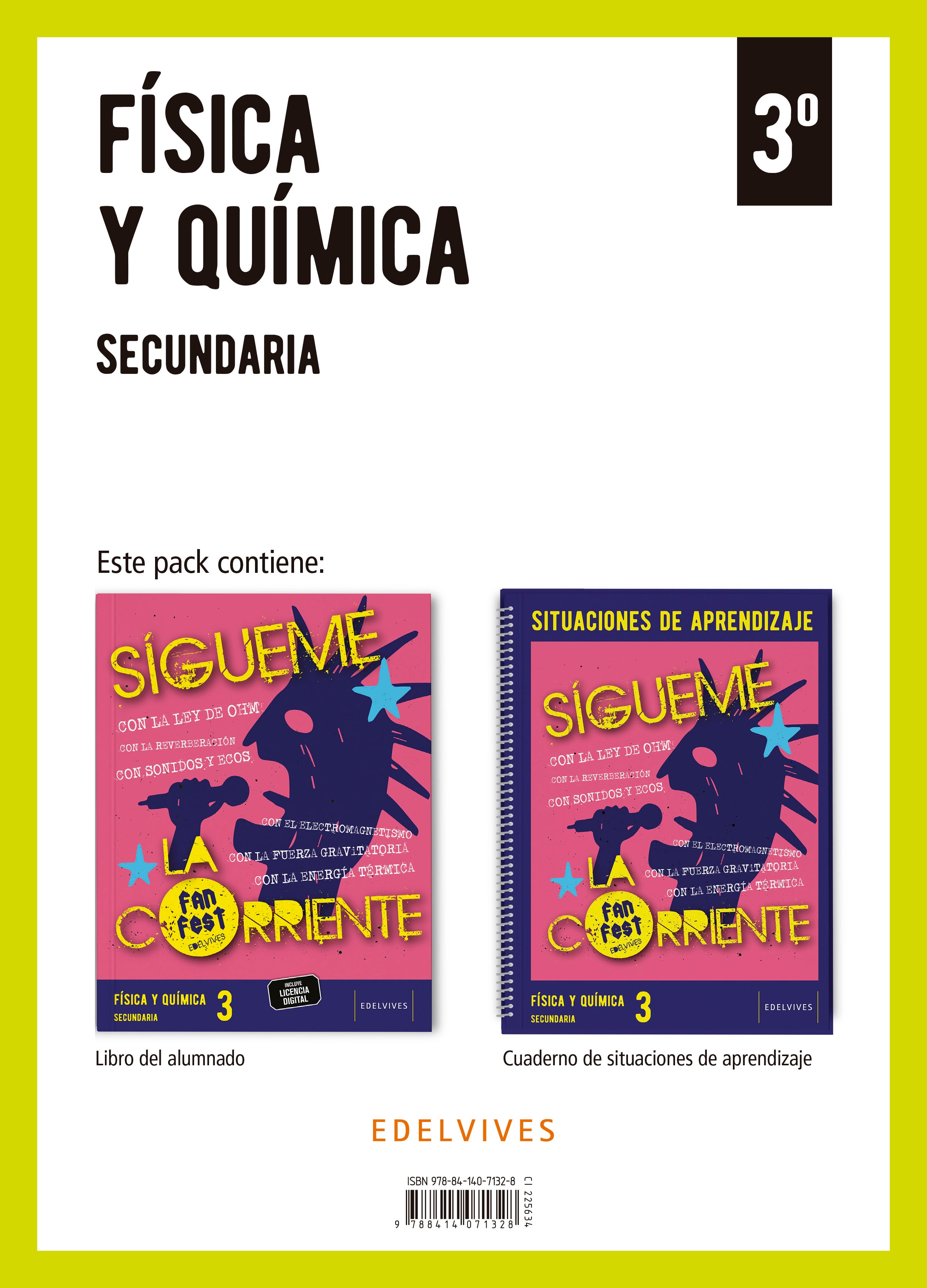 FÍSICA Y QUÍMICA 3.º ESO + CDNO. SITUACI