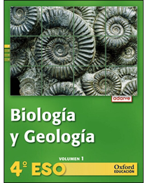 Biología y Geología 4.º ESO. Adarve. Libro del alumno