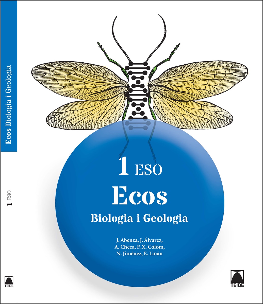 Portada de Ecos. Biologia i Geologia 1r ESO (Tapa blanda).
