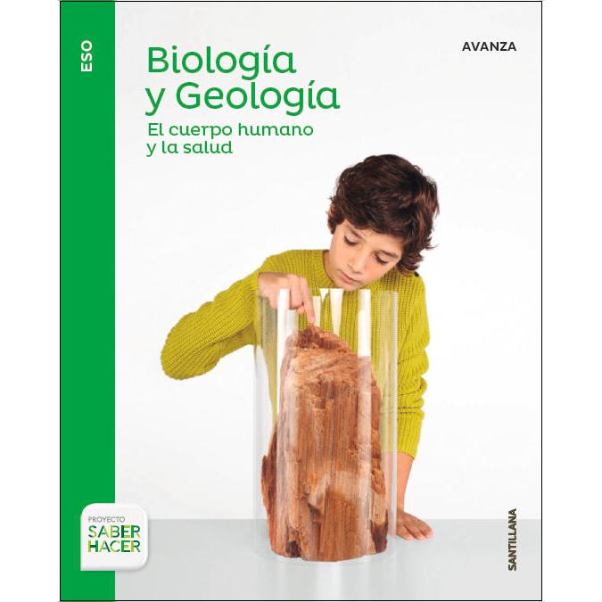 Portada de BIOLOGIA Y GEOLOGIA SERIE AVANZA 3 ESO SABER HACER (Tapa blanda).