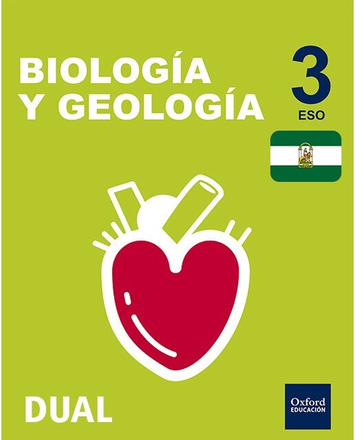 Portada de Inicia Biología y Geología Serie Nácar 3.º ESO. Libro del alumno. Andalucía (Tapa blanda).