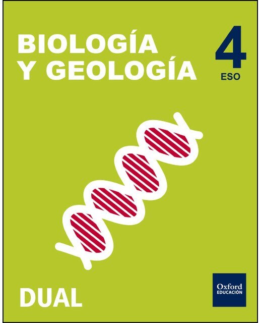 Portada de Inicia Biología y Geología 4º ESO. Libro del alumno.