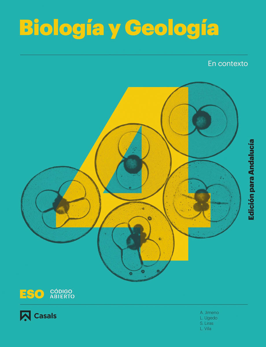 Portada de Biología y Geología 4 Andalucía (Tapa blanda).