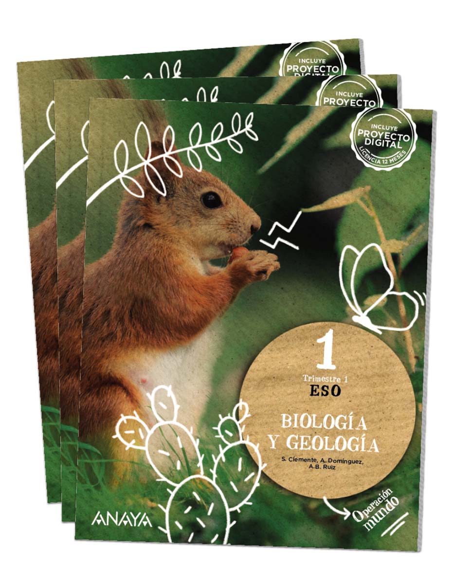 Portada de Biología y Geología 1. (Tapa blanda).